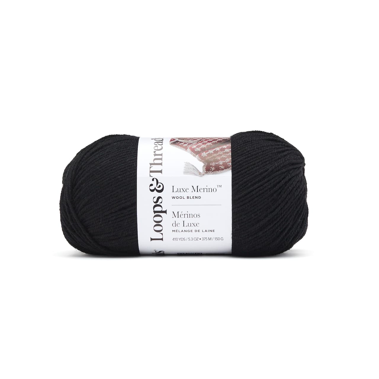 15 Pack: Luxe Merino™ Solid Yarn by Loops & Threads®